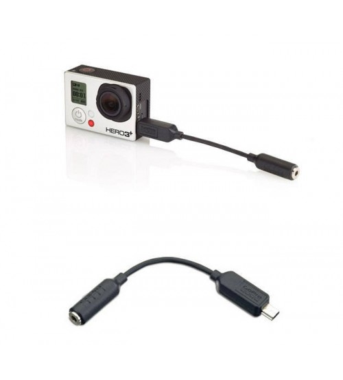 GoPro HERO3 3.5mm Mic Adapter for HERO3, HERO3+, HERO4